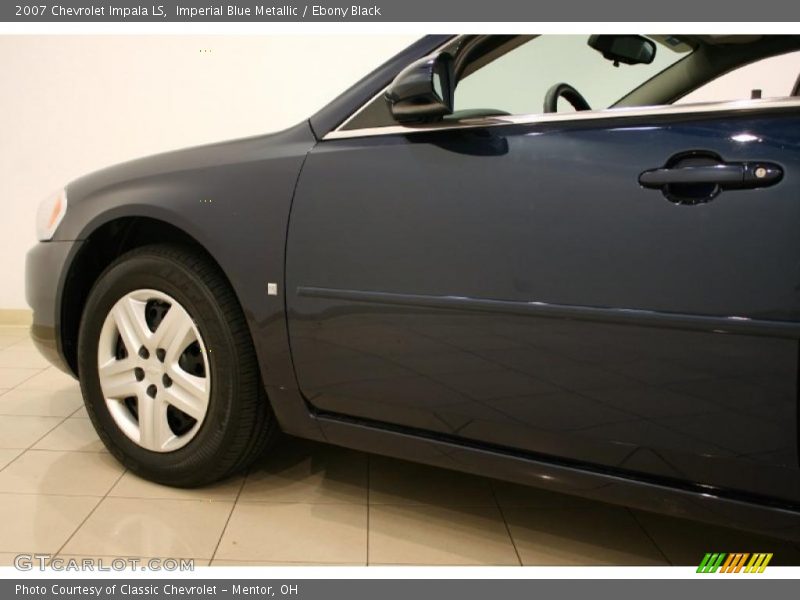 Imperial Blue Metallic / Ebony Black 2007 Chevrolet Impala LS