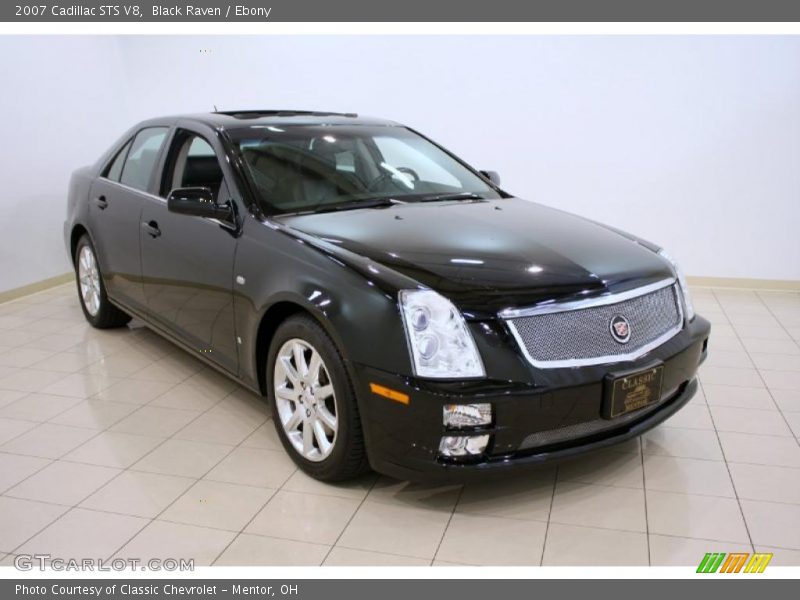 Black Raven / Ebony 2007 Cadillac STS V8