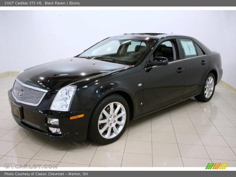 Black Raven / Ebony 2007 Cadillac STS V8