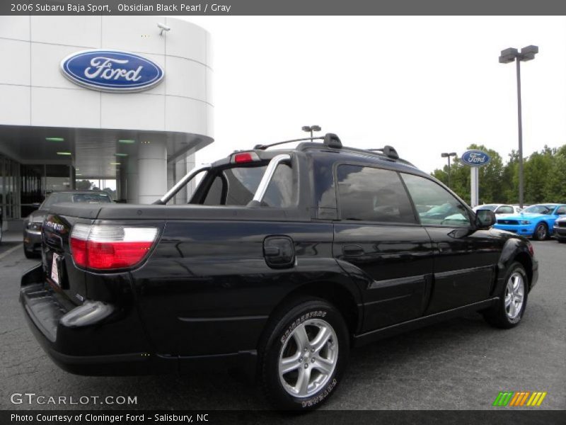 Obsidian Black Pearl / Gray 2006 Subaru Baja Sport