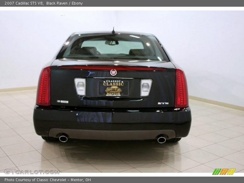 Black Raven / Ebony 2007 Cadillac STS V8