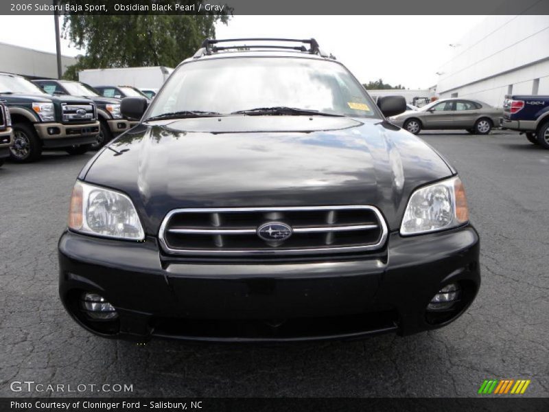 Obsidian Black Pearl / Gray 2006 Subaru Baja Sport