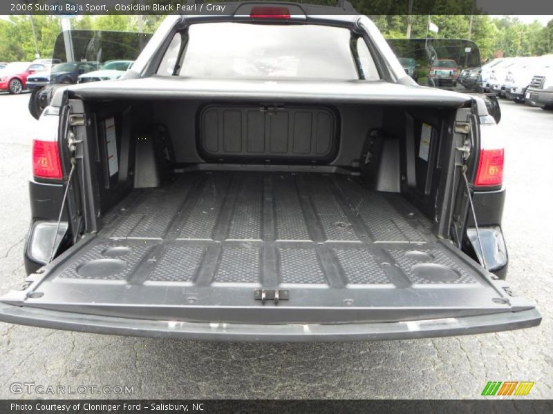 Obsidian Black Pearl / Gray 2006 Subaru Baja Sport