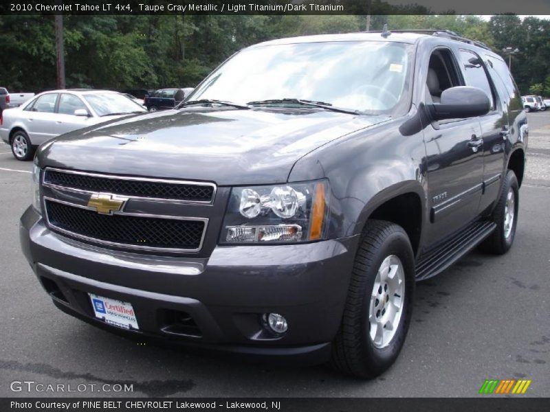 Taupe Gray Metallic / Light Titanium/Dark Titanium 2010 Chevrolet Tahoe LT 4x4