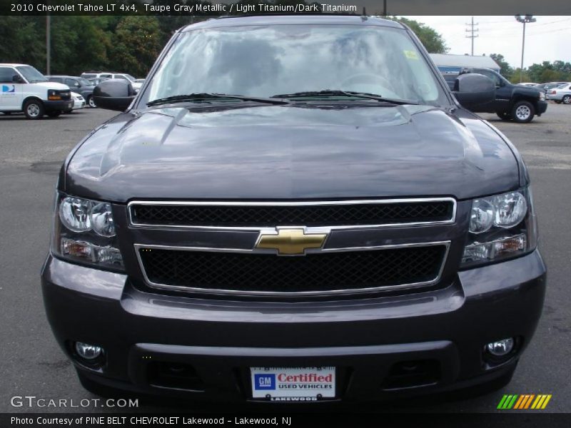 Taupe Gray Metallic / Light Titanium/Dark Titanium 2010 Chevrolet Tahoe LT 4x4