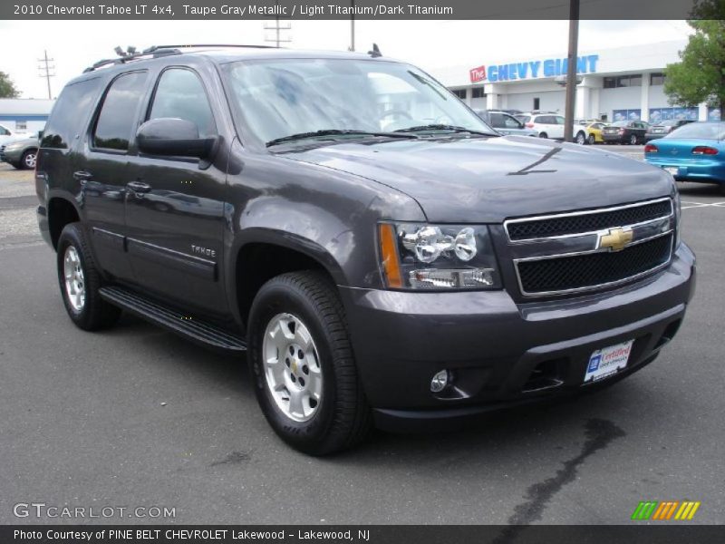 Taupe Gray Metallic / Light Titanium/Dark Titanium 2010 Chevrolet Tahoe LT 4x4