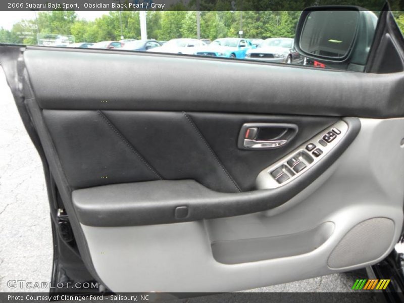 Obsidian Black Pearl / Gray 2006 Subaru Baja Sport