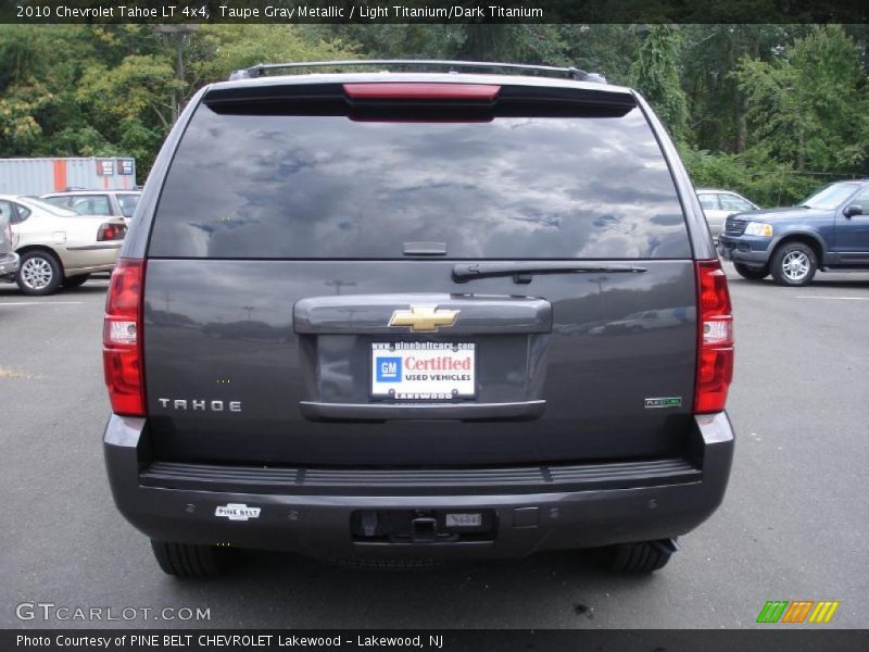Taupe Gray Metallic / Light Titanium/Dark Titanium 2010 Chevrolet Tahoe LT 4x4
