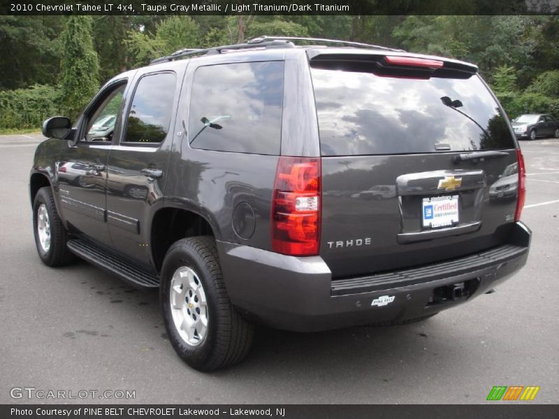 Taupe Gray Metallic / Light Titanium/Dark Titanium 2010 Chevrolet Tahoe LT 4x4