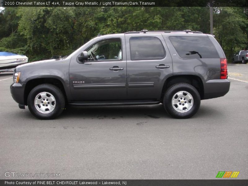 Taupe Gray Metallic / Light Titanium/Dark Titanium 2010 Chevrolet Tahoe LT 4x4
