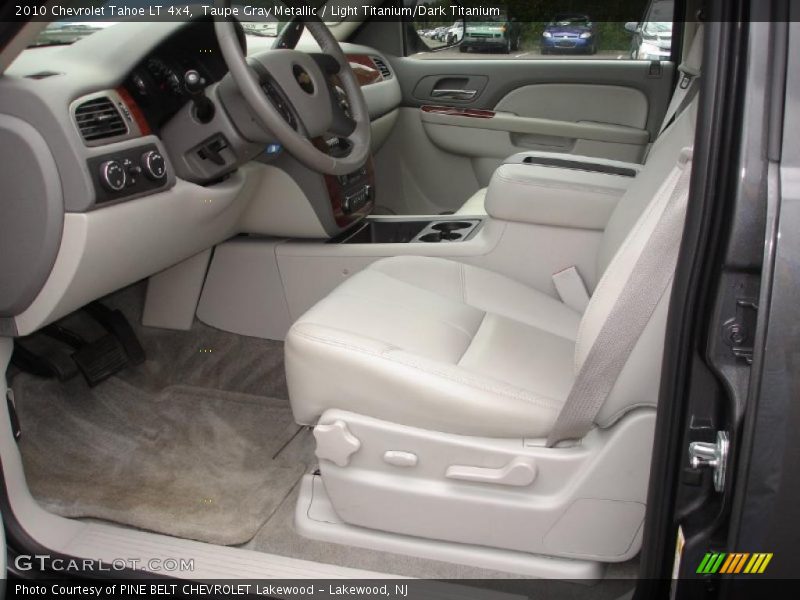 Taupe Gray Metallic / Light Titanium/Dark Titanium 2010 Chevrolet Tahoe LT 4x4