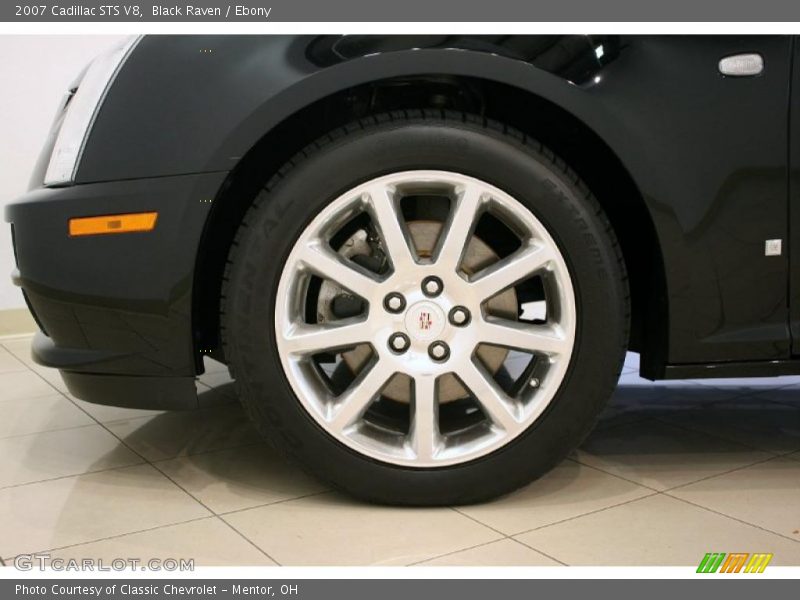 Black Raven / Ebony 2007 Cadillac STS V8