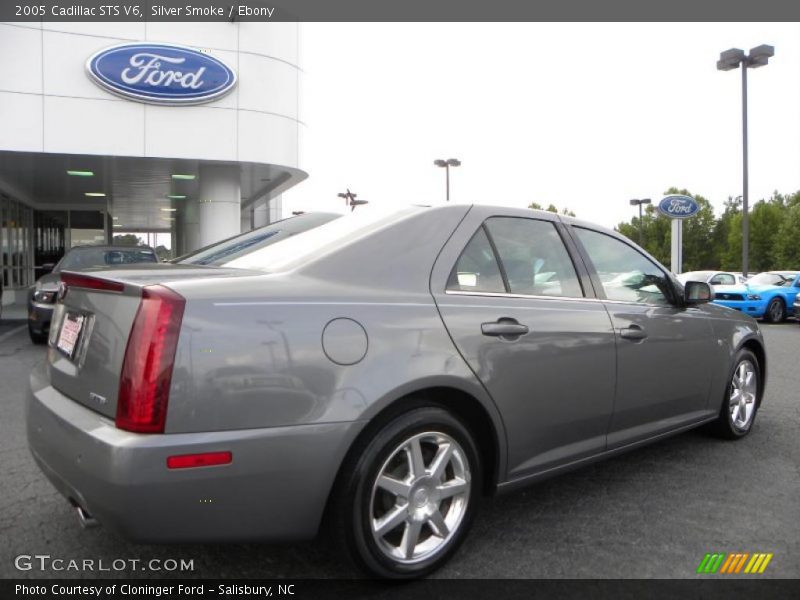 Silver Smoke / Ebony 2005 Cadillac STS V6