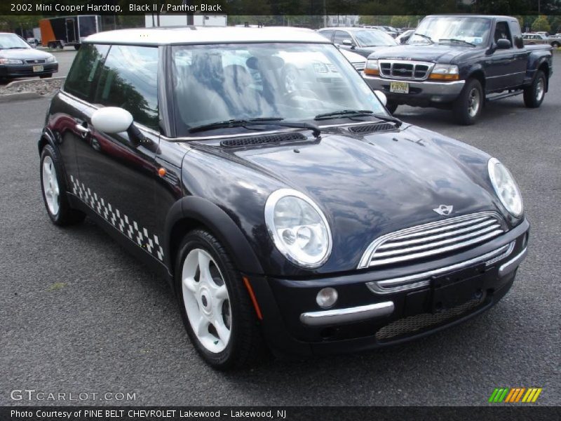 Black II / Panther Black 2002 Mini Cooper Hardtop