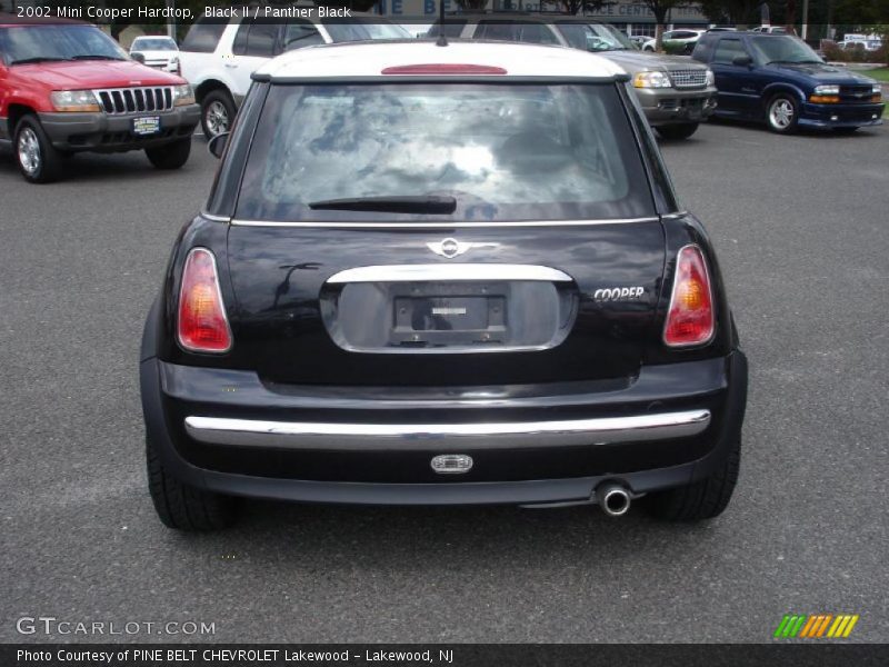 Black II / Panther Black 2002 Mini Cooper Hardtop