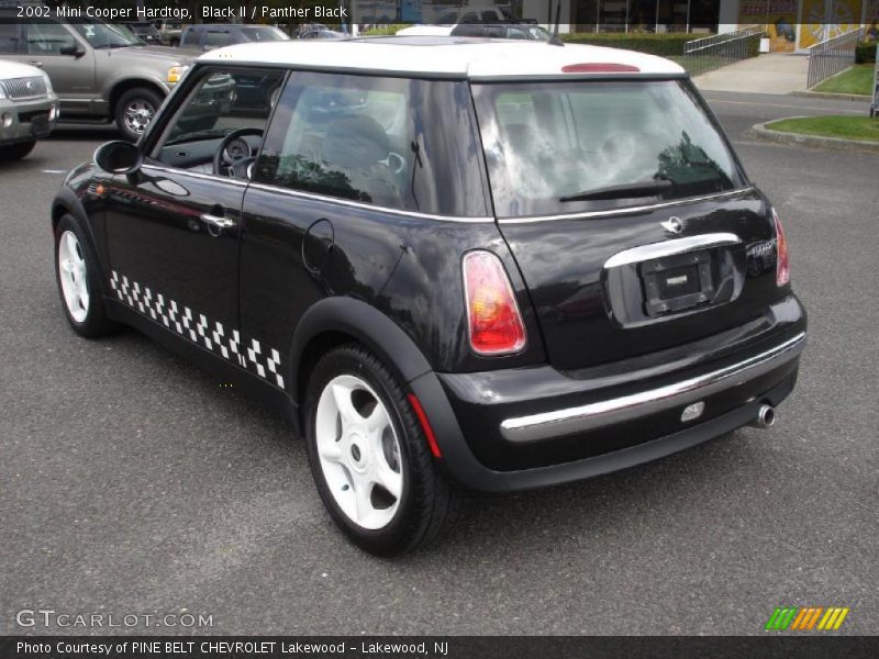 Black II / Panther Black 2002 Mini Cooper Hardtop