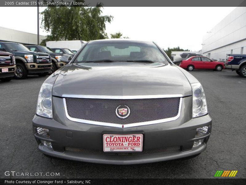 Silver Smoke / Ebony 2005 Cadillac STS V6