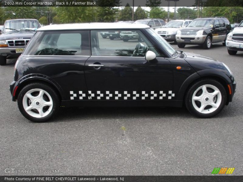 Black II / Panther Black 2002 Mini Cooper Hardtop