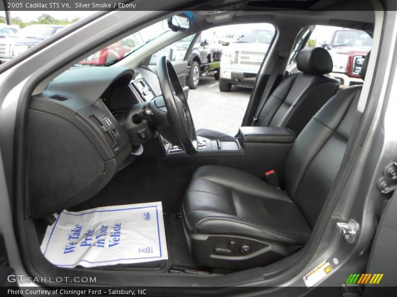 Silver Smoke / Ebony 2005 Cadillac STS V6