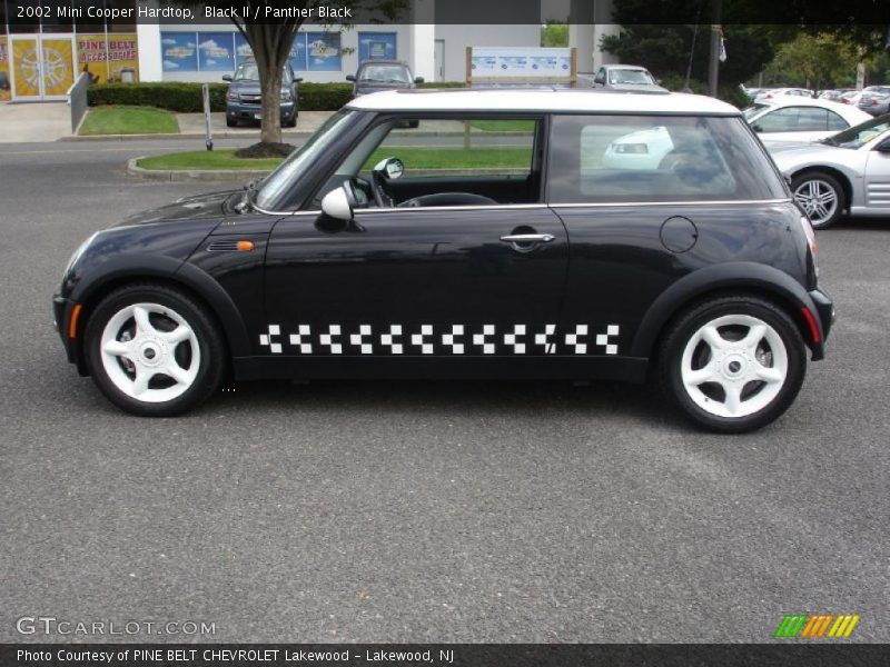Black II / Panther Black 2002 Mini Cooper Hardtop