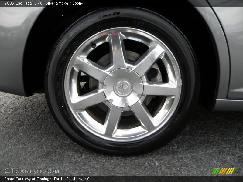 Silver Smoke / Ebony 2005 Cadillac STS V6