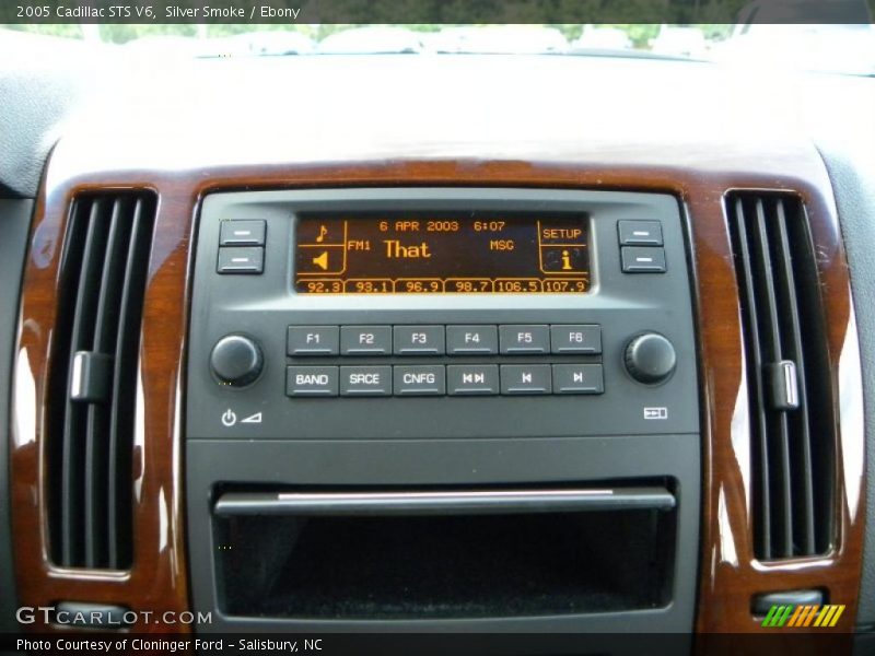 Silver Smoke / Ebony 2005 Cadillac STS V6
