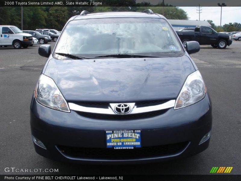 Slate Metallic / Stone 2008 Toyota Sienna Limited AWD