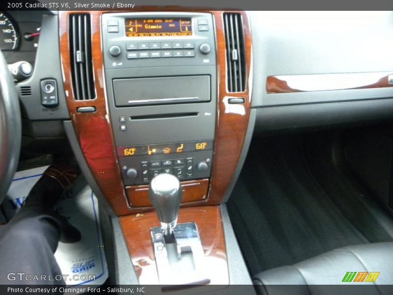 Silver Smoke / Ebony 2005 Cadillac STS V6
