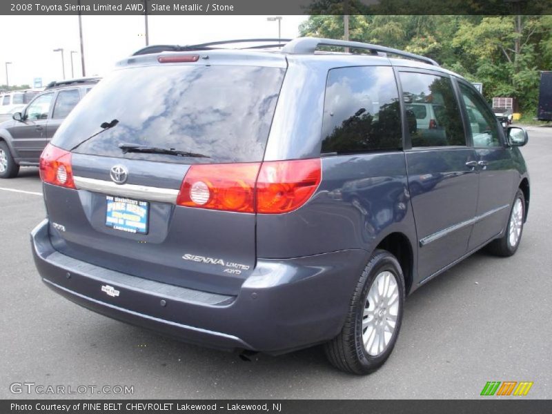 Slate Metallic / Stone 2008 Toyota Sienna Limited AWD