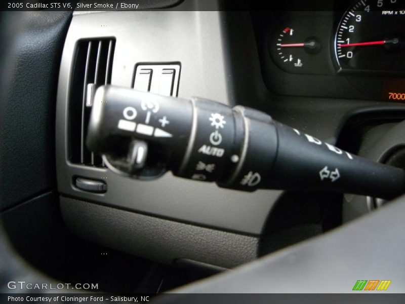 Silver Smoke / Ebony 2005 Cadillac STS V6