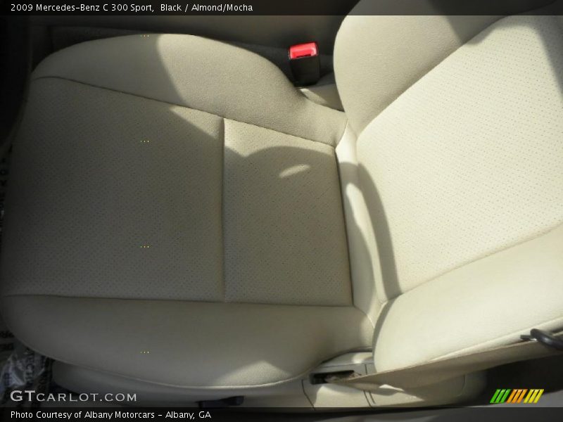 Black / Almond/Mocha 2009 Mercedes-Benz C 300 Sport