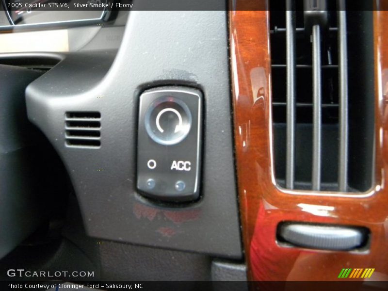 Silver Smoke / Ebony 2005 Cadillac STS V6