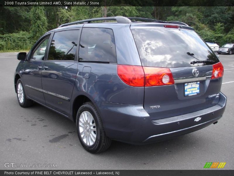 Slate Metallic / Stone 2008 Toyota Sienna Limited AWD