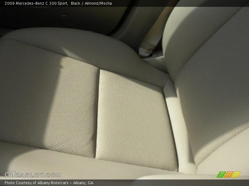 Black / Almond/Mocha 2009 Mercedes-Benz C 300 Sport