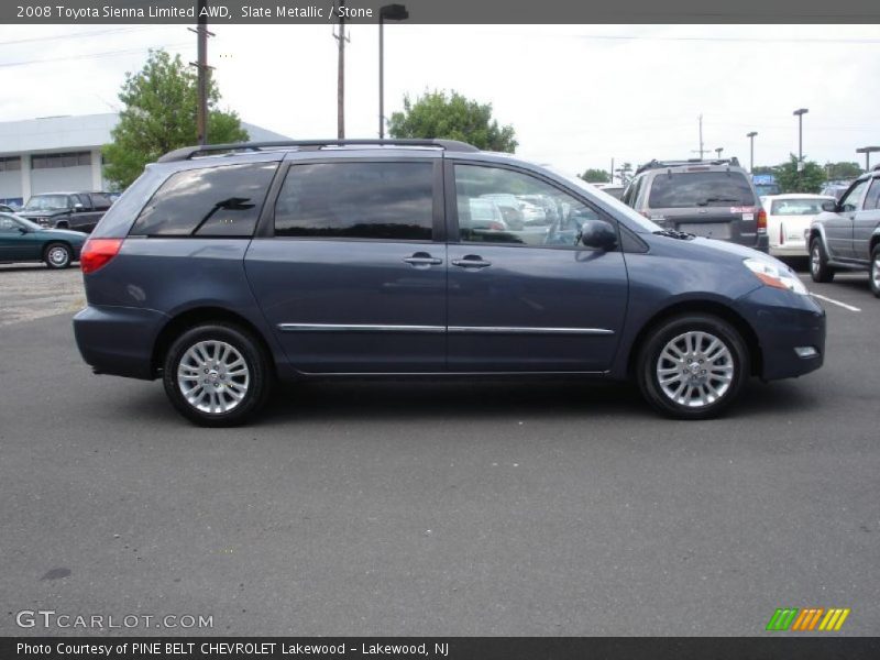 Slate Metallic / Stone 2008 Toyota Sienna Limited AWD