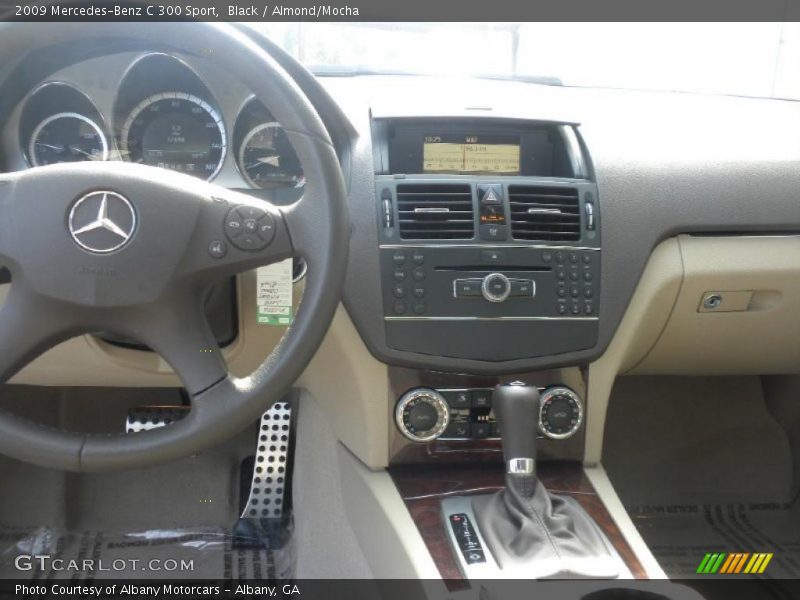 Black / Almond/Mocha 2009 Mercedes-Benz C 300 Sport