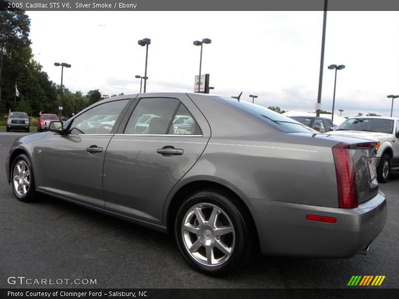 Silver Smoke / Ebony 2005 Cadillac STS V6