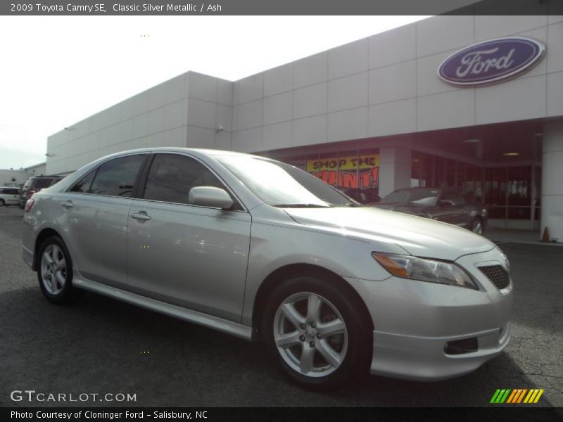 Classic Silver Metallic / Ash 2009 Toyota Camry SE