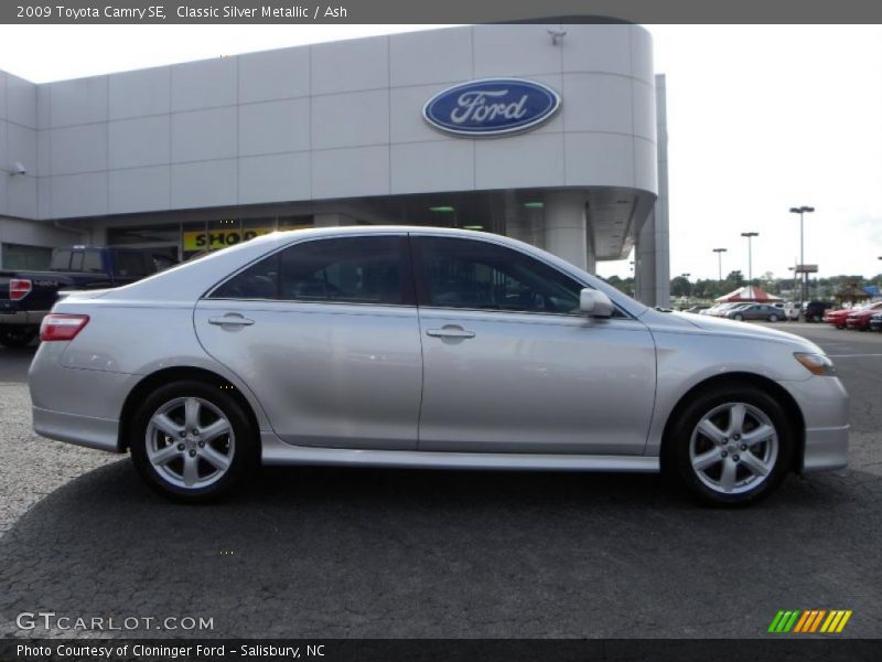 Classic Silver Metallic / Ash 2009 Toyota Camry SE