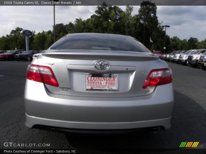 Classic Silver Metallic / Ash 2009 Toyota Camry SE