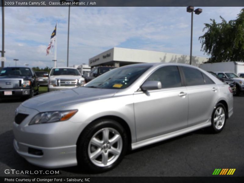 Classic Silver Metallic / Ash 2009 Toyota Camry SE