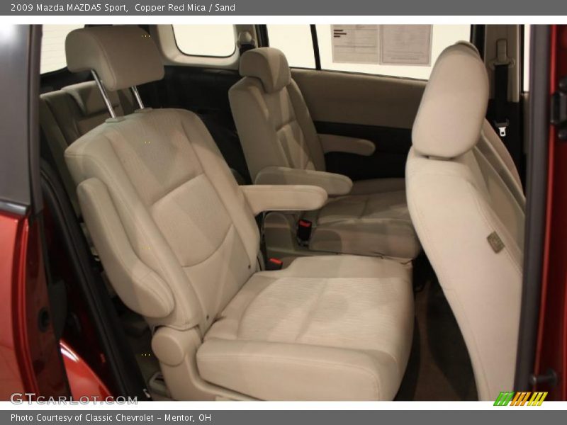 Copper Red Mica / Sand 2009 Mazda MAZDA5 Sport