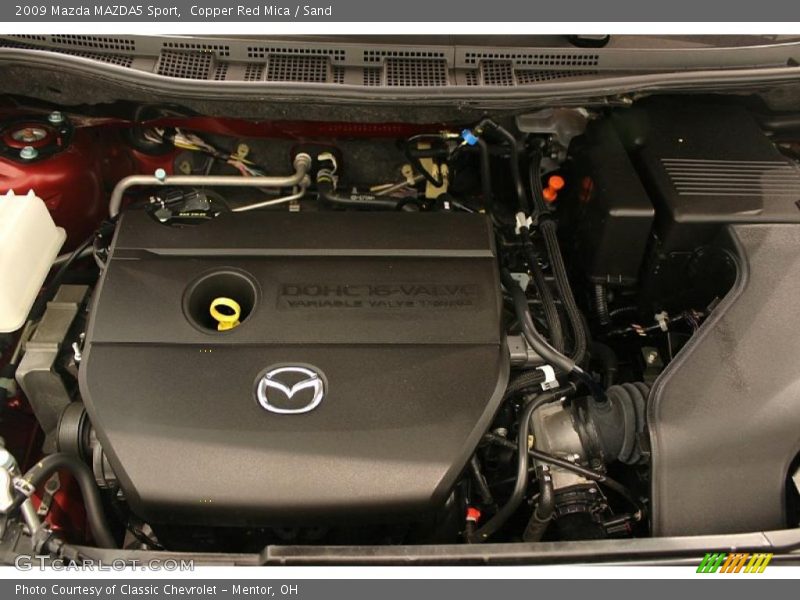 Copper Red Mica / Sand 2009 Mazda MAZDA5 Sport