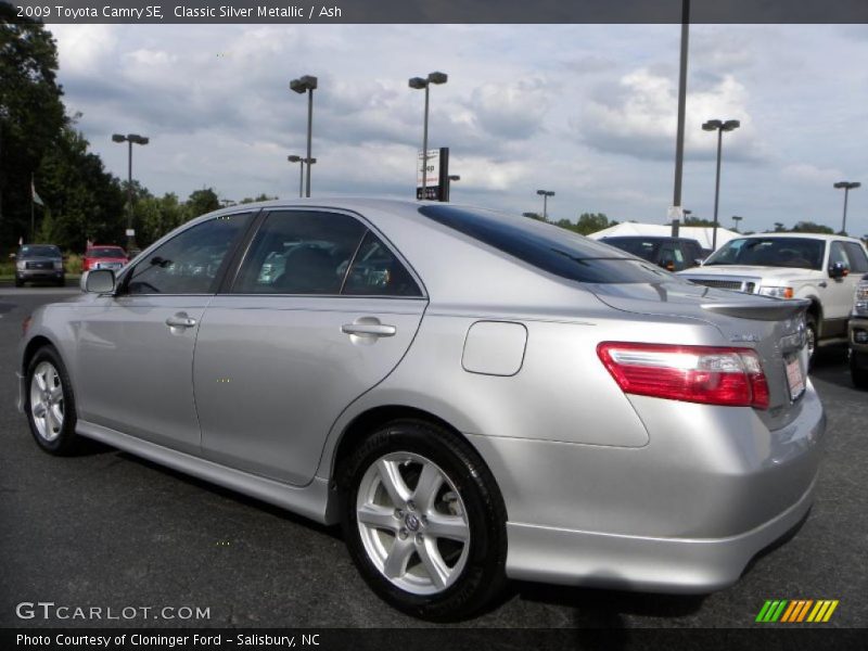 Classic Silver Metallic / Ash 2009 Toyota Camry SE