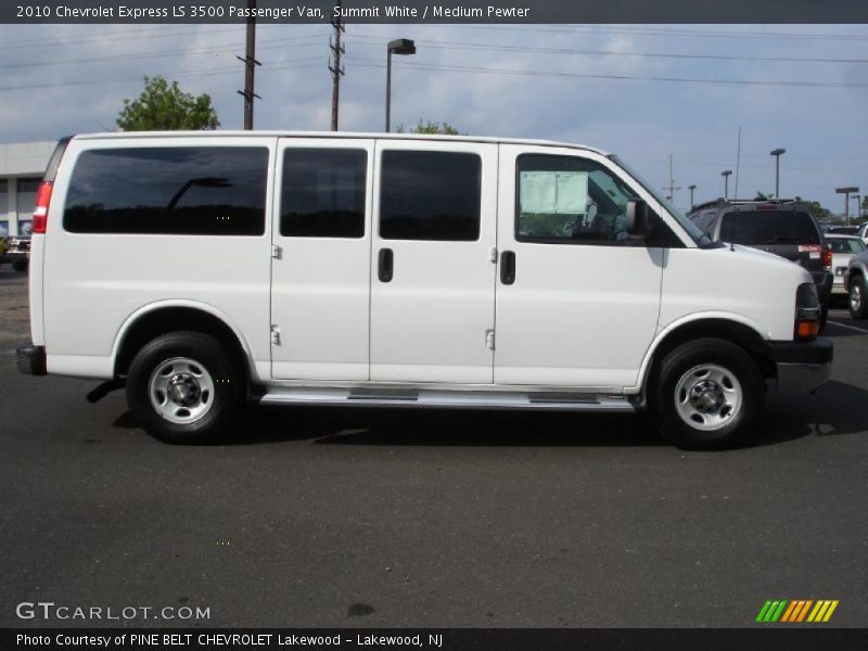 Summit White / Medium Pewter 2010 Chevrolet Express LS 3500 Passenger Van