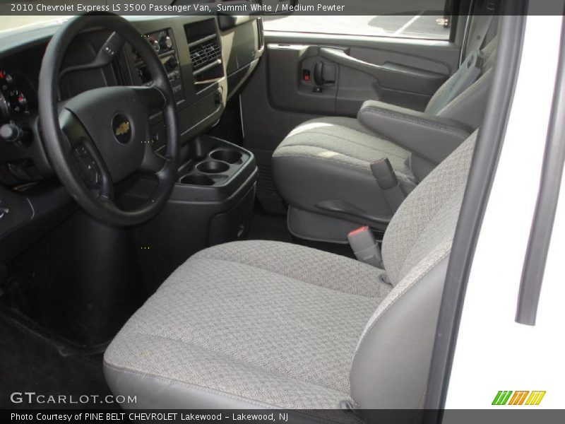 Summit White / Medium Pewter 2010 Chevrolet Express LS 3500 Passenger Van