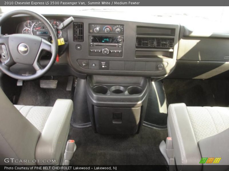 Summit White / Medium Pewter 2010 Chevrolet Express LS 3500 Passenger Van