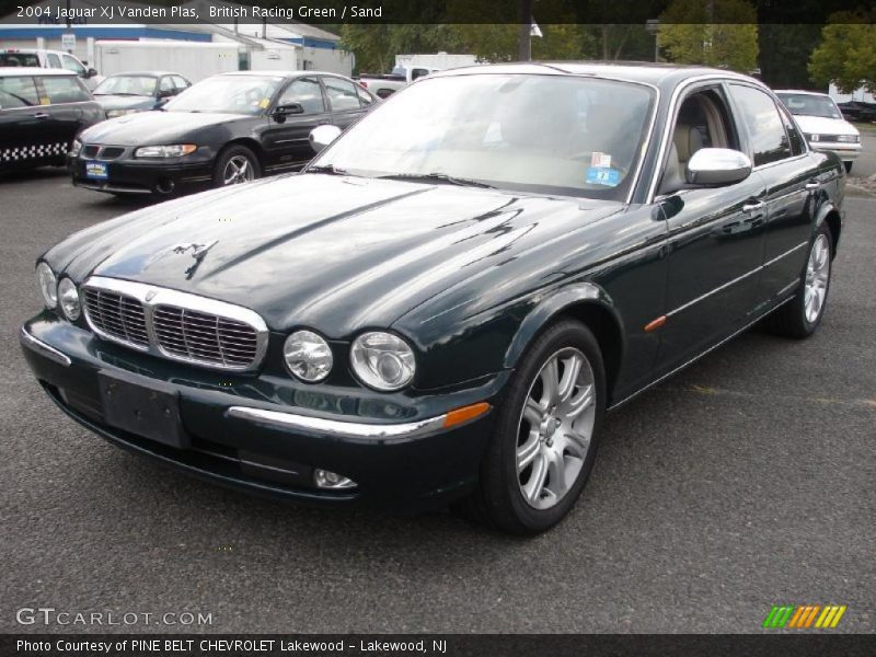 British Racing Green / Sand 2004 Jaguar XJ Vanden Plas