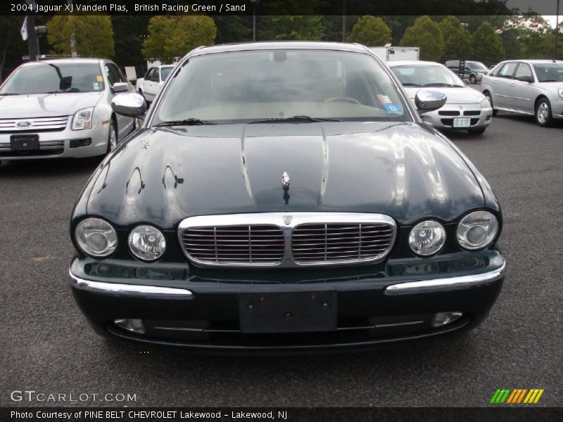 British Racing Green / Sand 2004 Jaguar XJ Vanden Plas