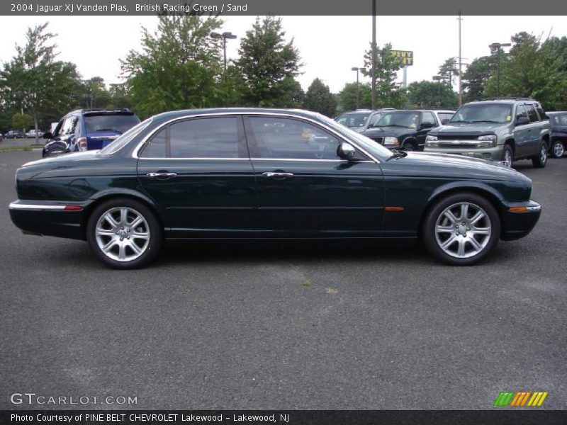 British Racing Green / Sand 2004 Jaguar XJ Vanden Plas